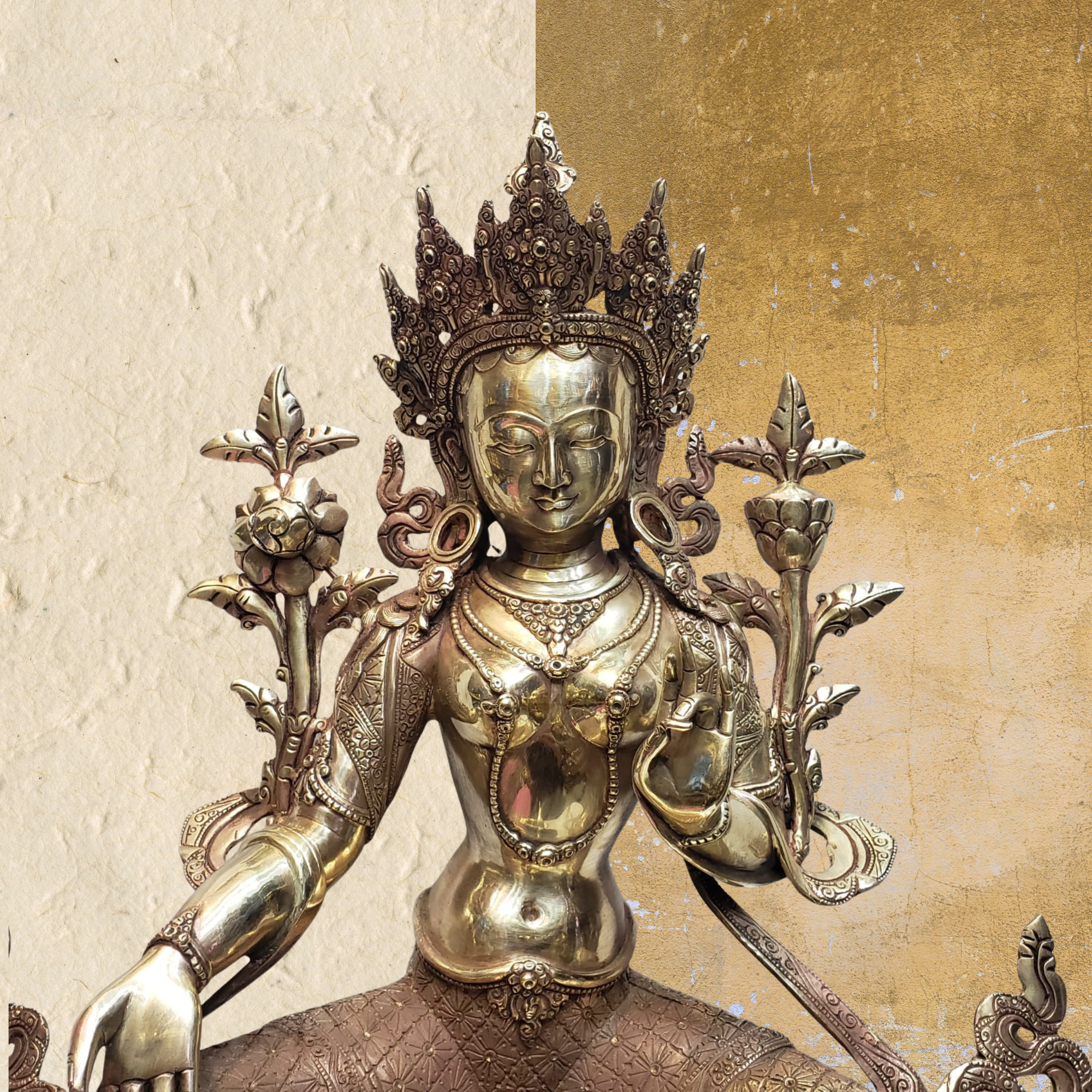 Sampanna Collection: Handcrafted Brass & Copper Statues, Décor & Accessories
