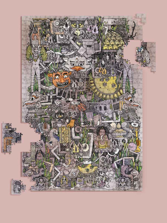 Nepali Culture 1000 Piece Jigsaw Puzzle by Alchi | Nepali Puzzle