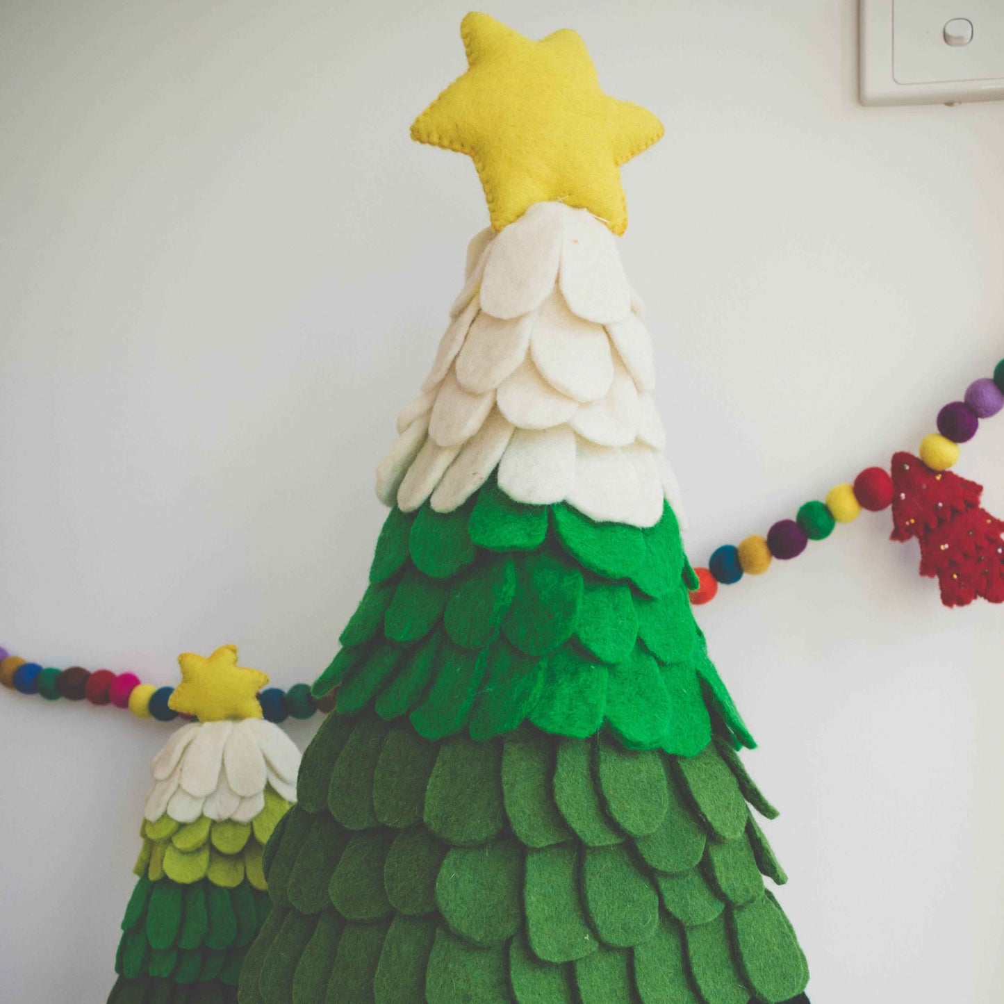 Handmade Felt Wool Christmas Tree Décor