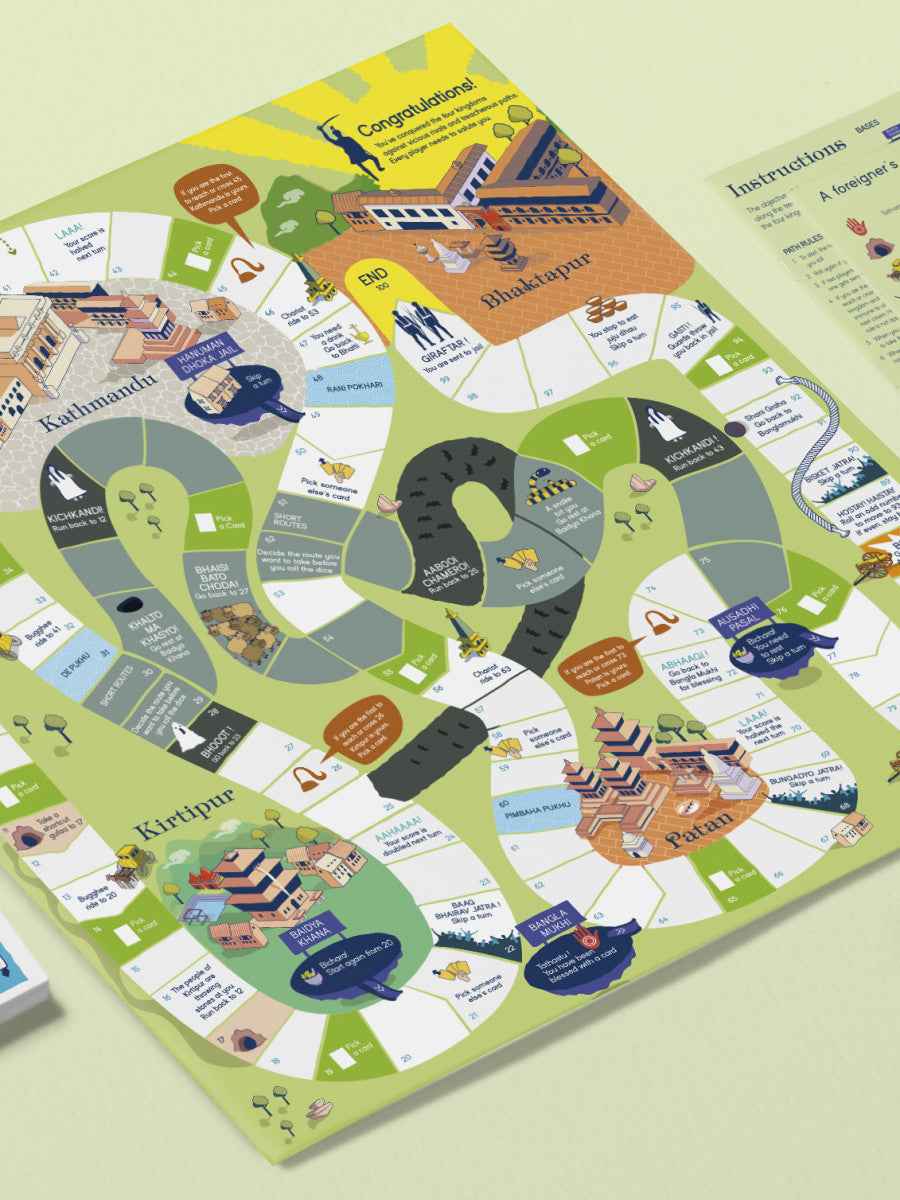 Samrajya Strategy Board Game by Alchi | Nepali Board Game