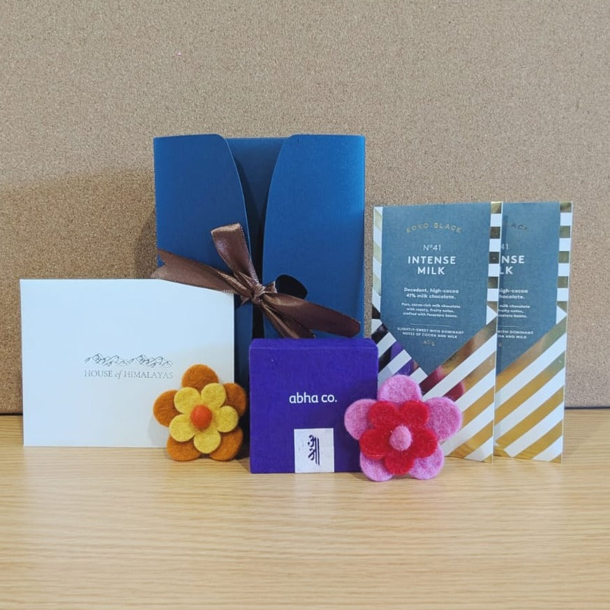 My Sweet Sister Gift Box with Brooch - Bhai Tika Gift for Sister