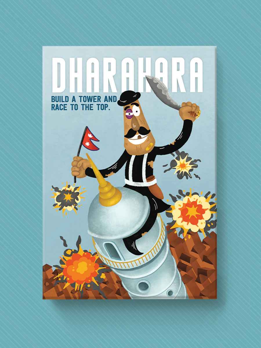 Dharahara Stacking Tabletop Game by Alchi | Nepali Board Game