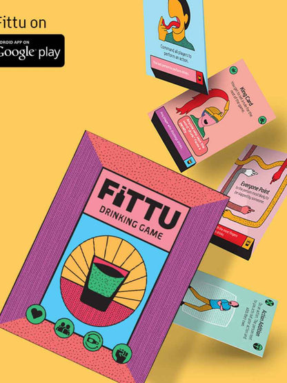Fittu Drinking Card Game by Alchi