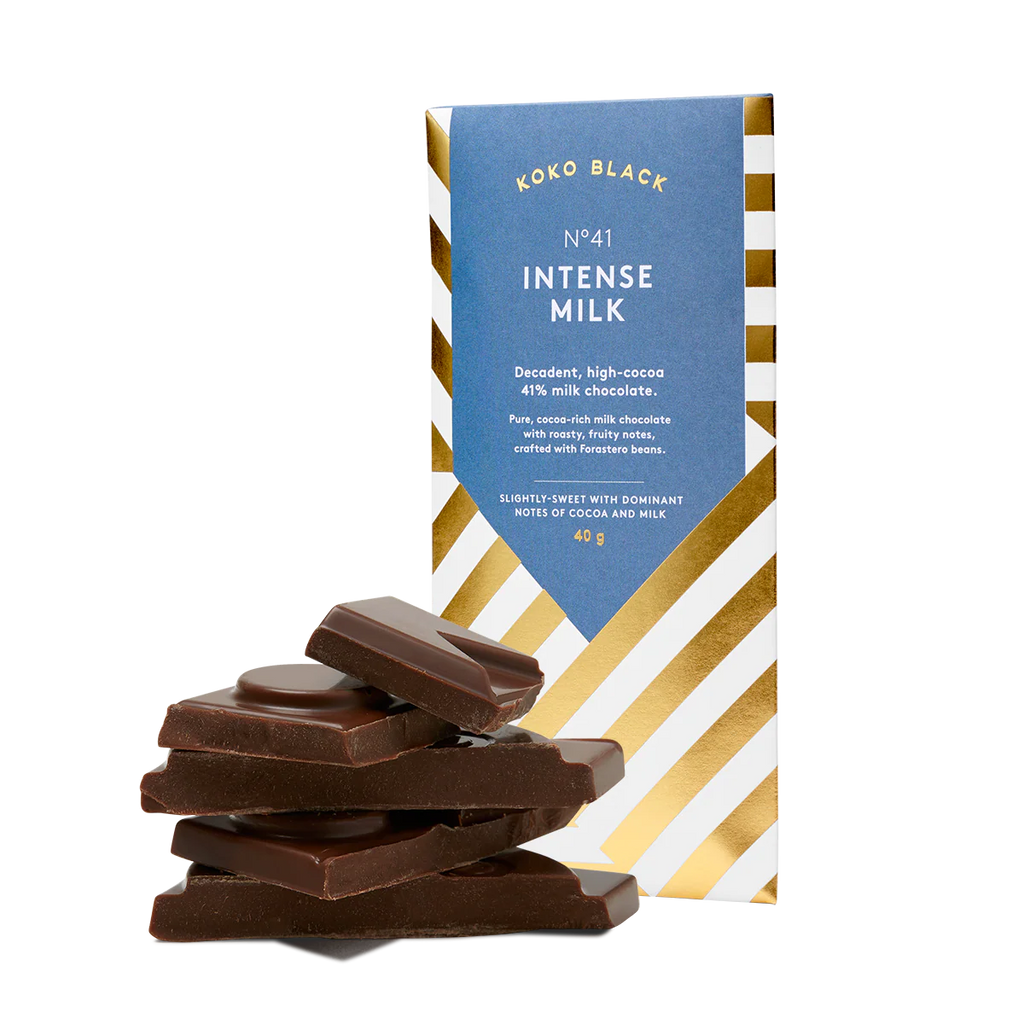 Additional Koko Black Nº 41 | 40g Intense Milk Chocolate Block