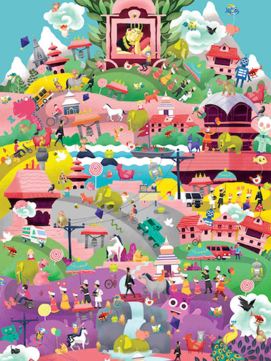 Jatra Creative Storytelling Board Game by Alchi | Nepali Board Game