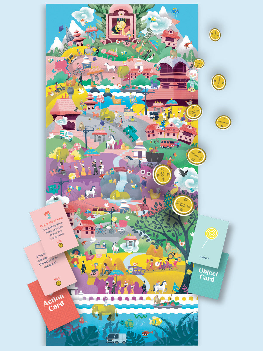 Jatra Creative Storytelling Board Game by Alchi | Nepali Board Game