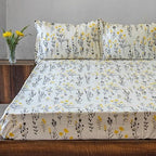 Basanti - Blooming Spring Cotton Bedsheet Set