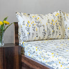 Basanti - Blooming Spring Cotton Bedsheet Set