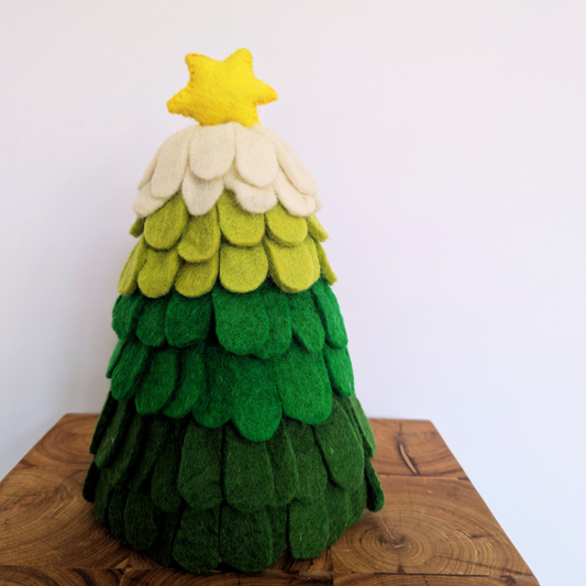 Handmade Felt Wool Christmas Tree Décor
