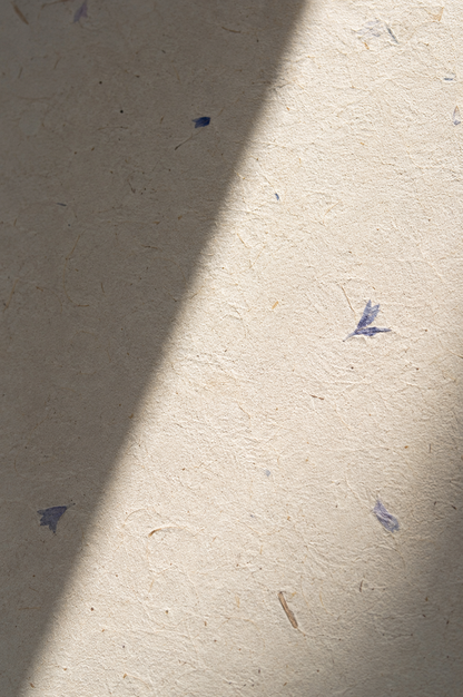 Cornflower Petal Lokta Paper Journal
