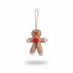 Sweetest Felt Gingerbread Ornaments | NZ Wool, Nepal Made