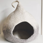 Handmade Felt Cat Cave