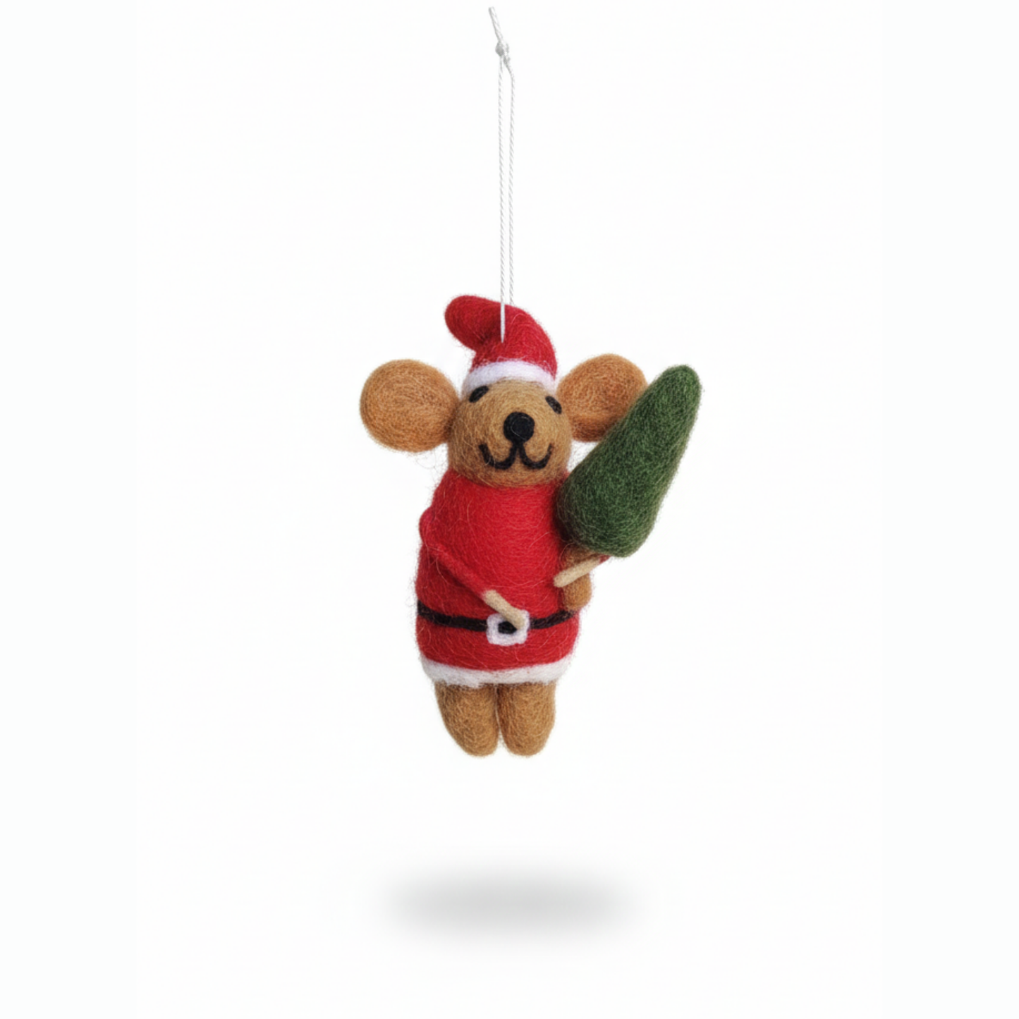 Handmade Felt Animal Ornaments | Lady Yak Ethical Christmas Decor