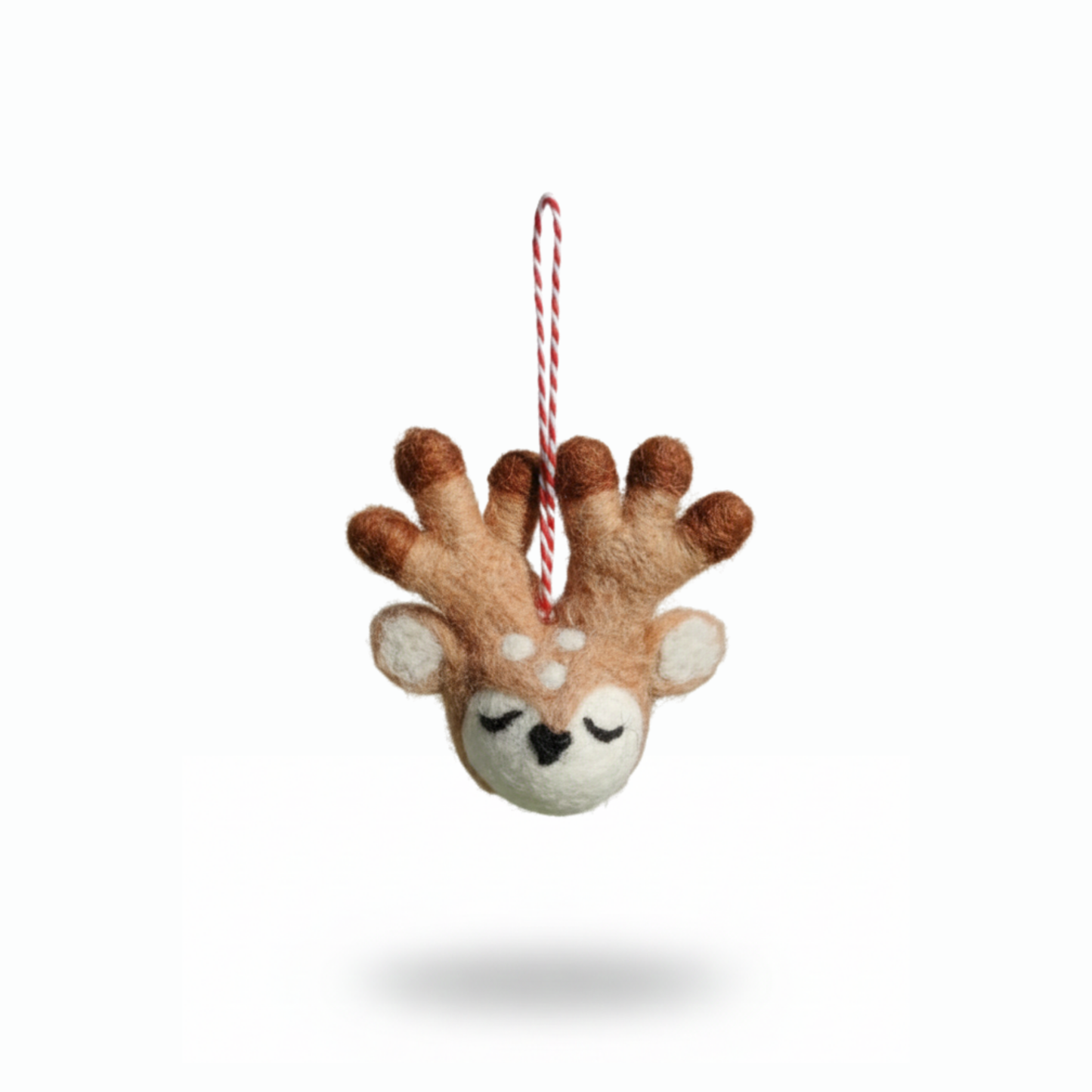 Handmade Felt Animal Ornaments | Lady Yak Ethical Christmas Decor