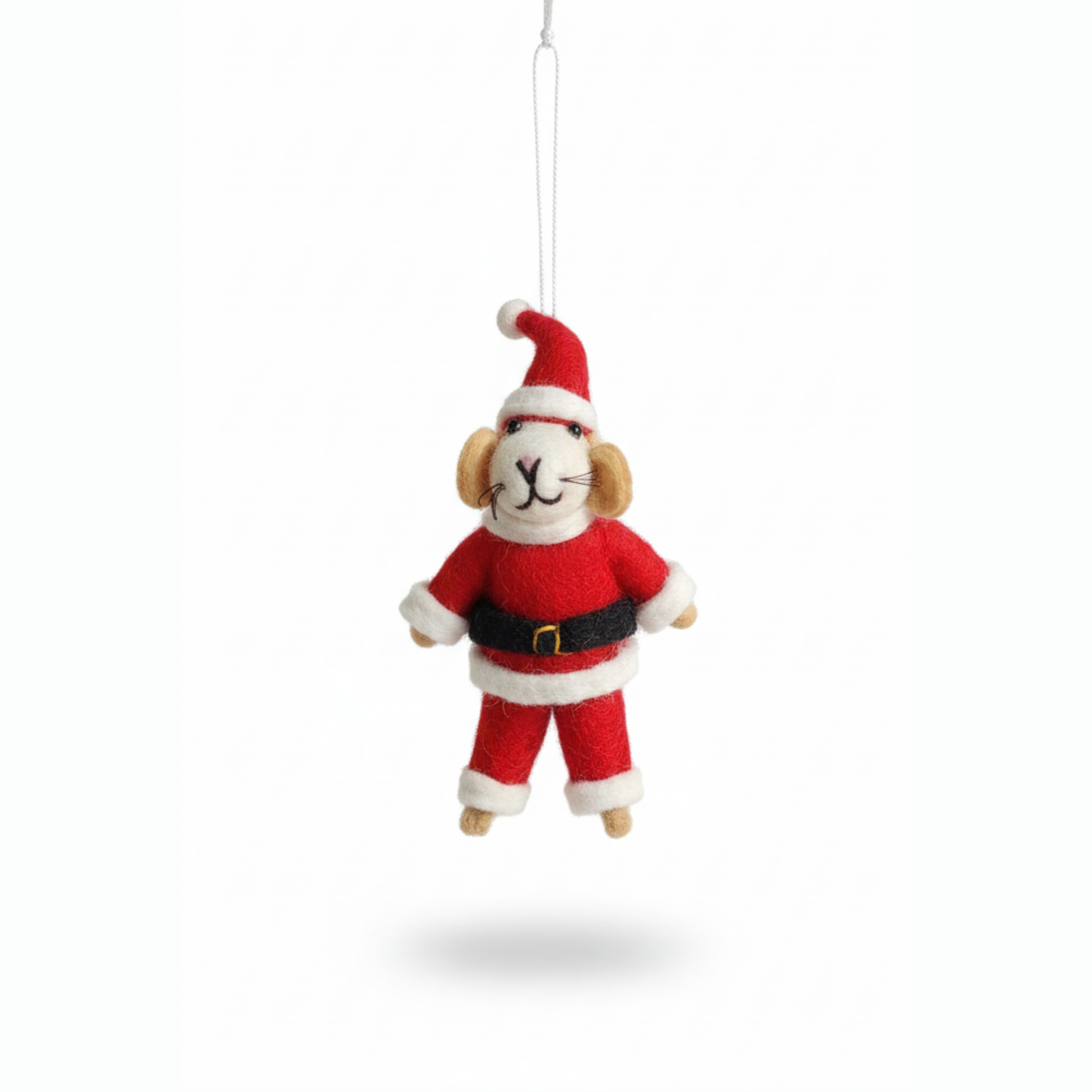 Handmade Felt Animal Ornaments | Lady Yak Ethical Christmas Decor