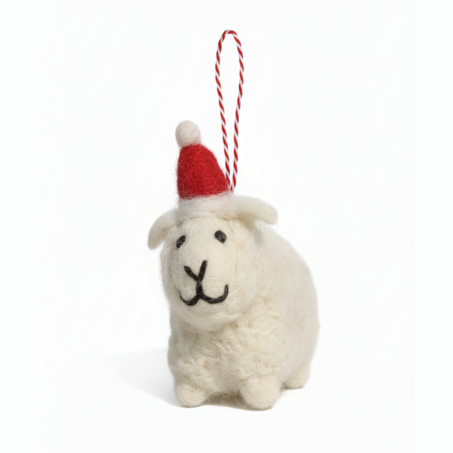 Handmade Felt Animal Ornaments | Lady Yak Ethical Christmas Decor