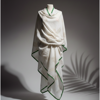 Sold out - Handwoven Himalayan Malmal Shawls (Long: 80 inches X 40 inches)