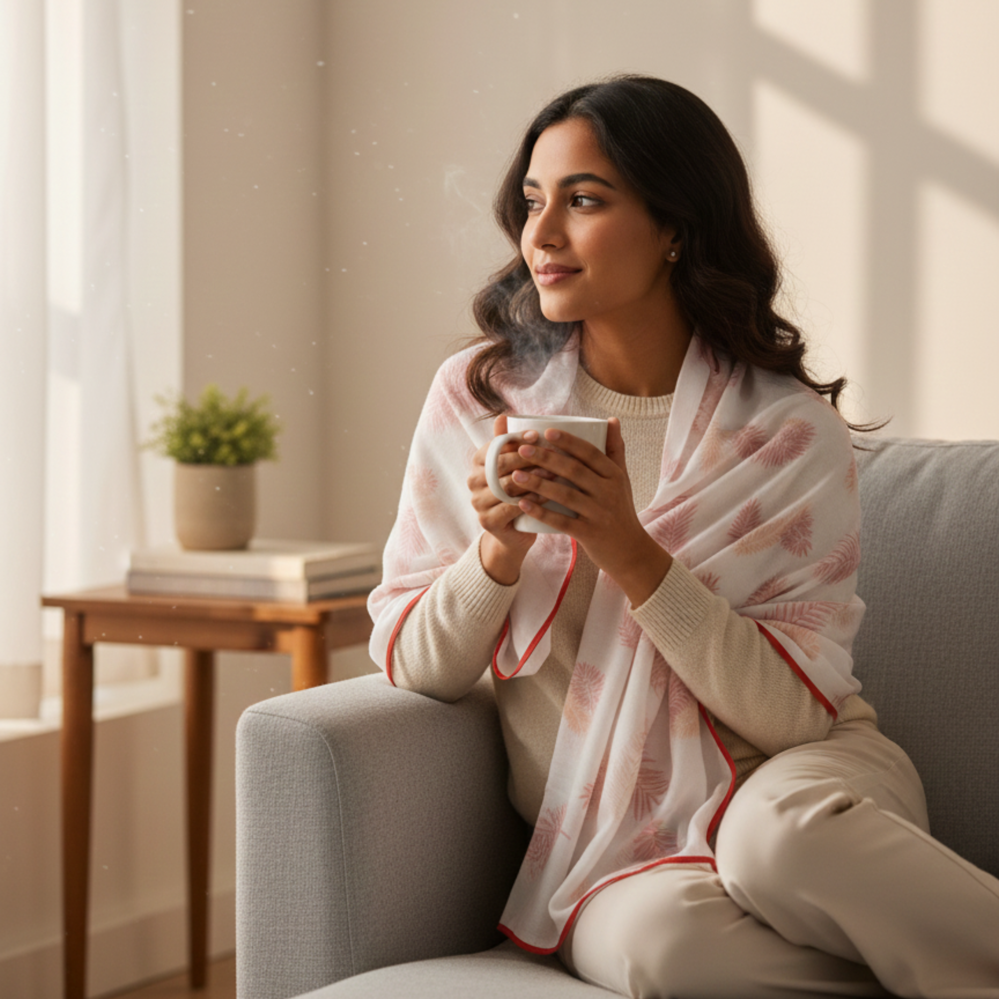 Handwoven Himalayan Malmal Shawls (Long: 80 inches X 40 inches)