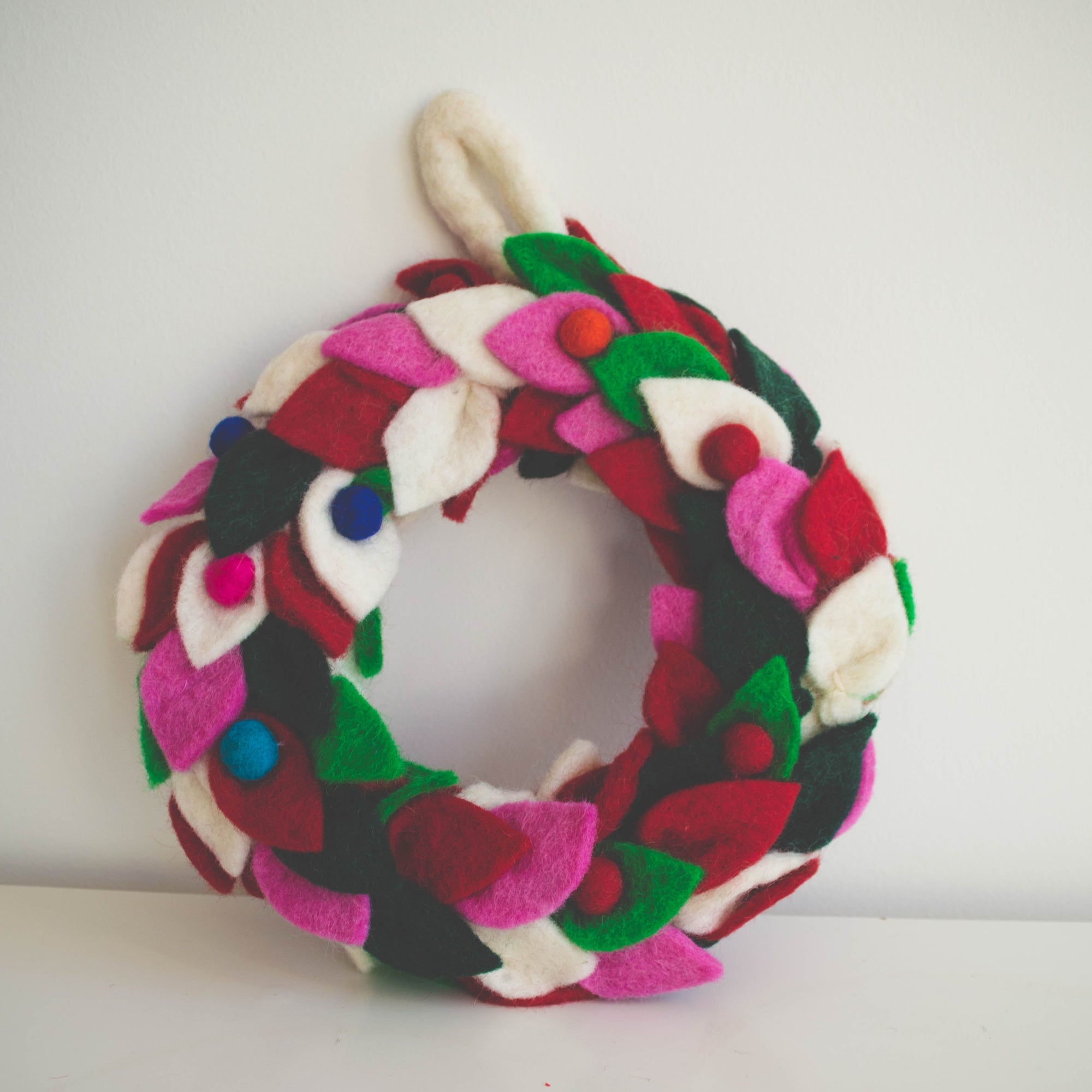 Felt Christmas Wreath