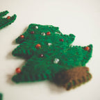 Felt Christmas Tree Ornaments