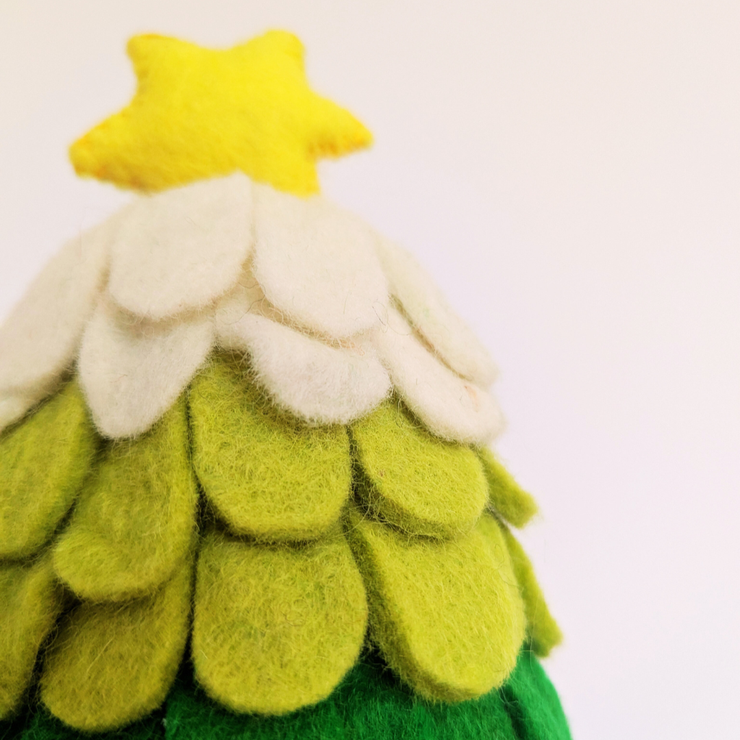 Handmade Felt Wool Christmas Tree Décor