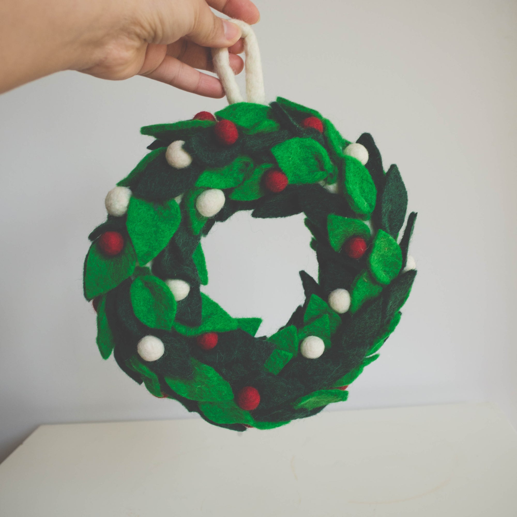 Felt Christmas Wreath